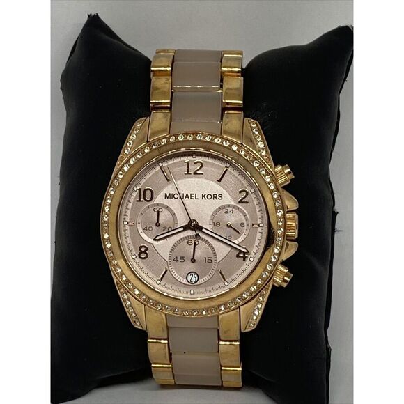 Michael Kors Blair MK5943 Women's Stainless Steel Analog Dial Quartz Watch JK471 - Picture 1 of 12